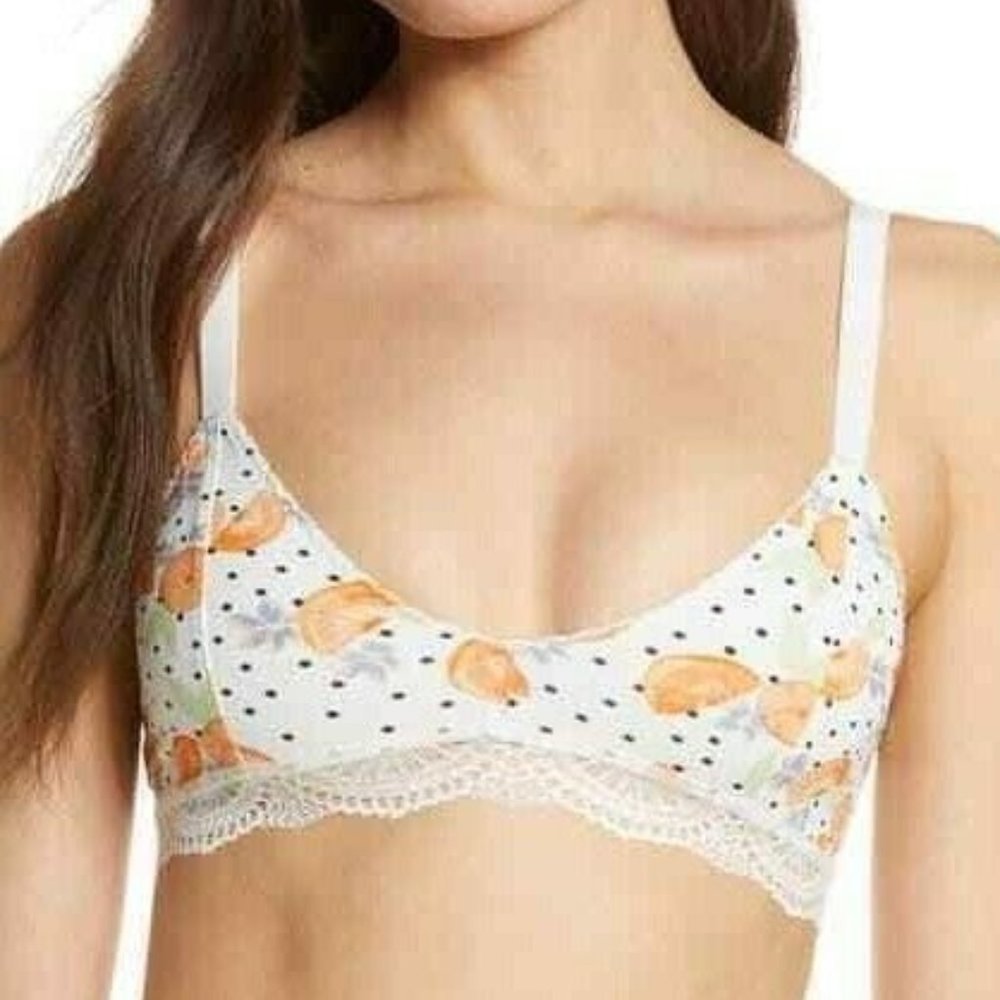 Free People Intimately Mari Print Floral Bralette